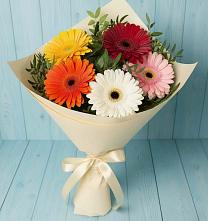 Букет цветов из:  Герберы в Лаишево