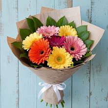 Букет цветов из:  Герберы #REPLACE_PRED# Лаишево