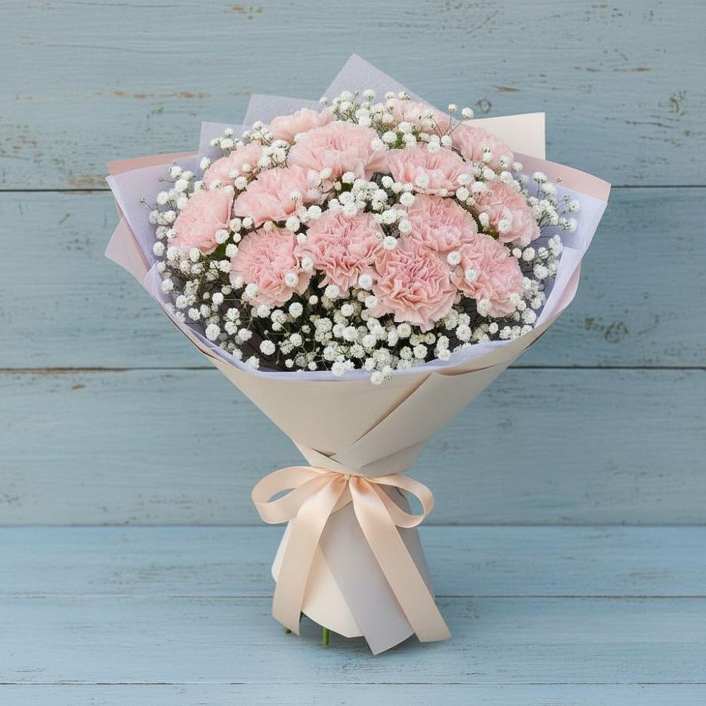 Букет цветов из: Гвоздики в Лаишево