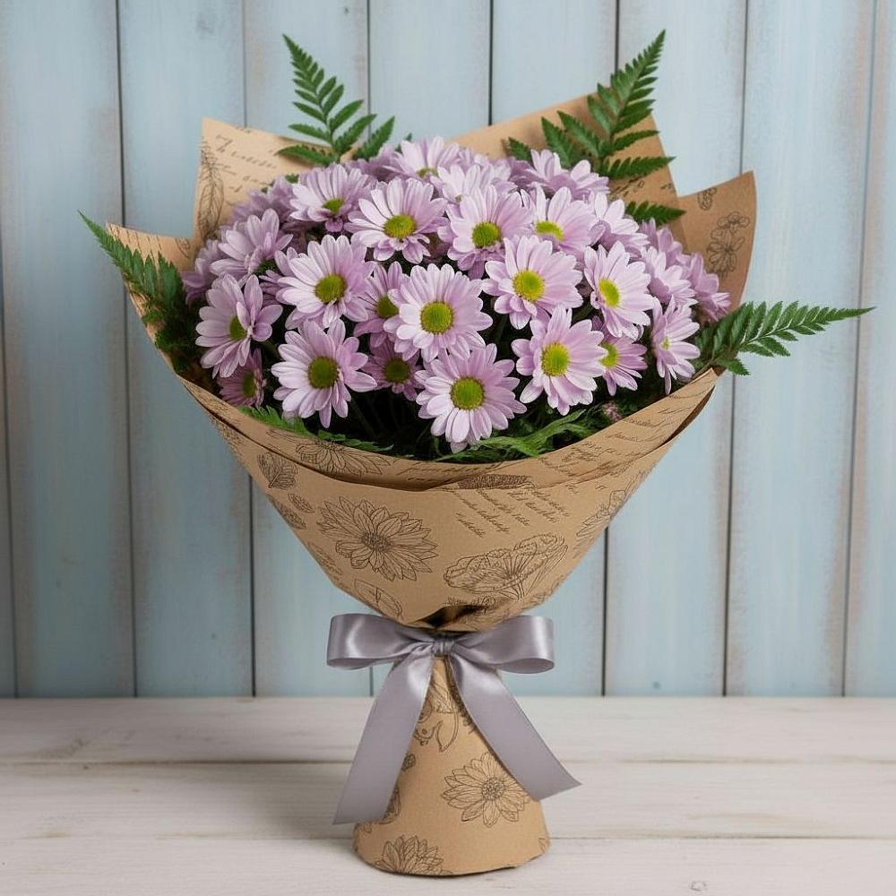 Букет цветов из: Хризантемы в Лаишево