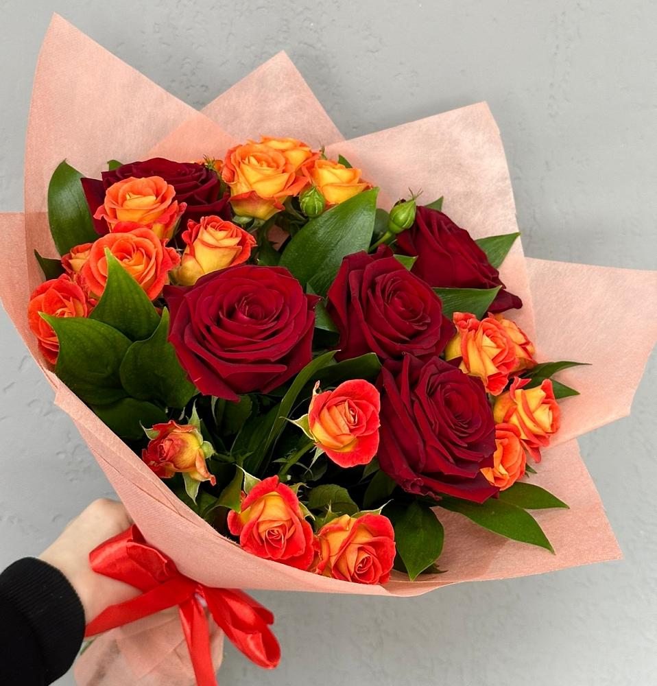 Букет Любовь и восторг в Лаишево