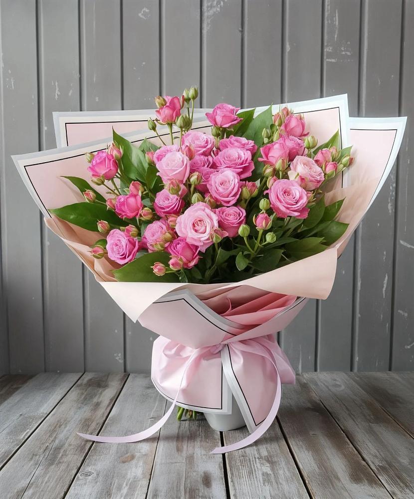 Букет Розовый кустик в Лаишево