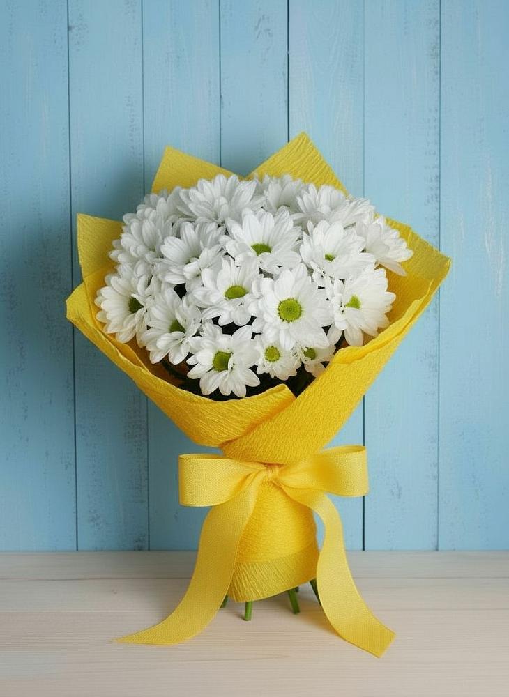 Букет цветов из: Хризантемы в Лаишево