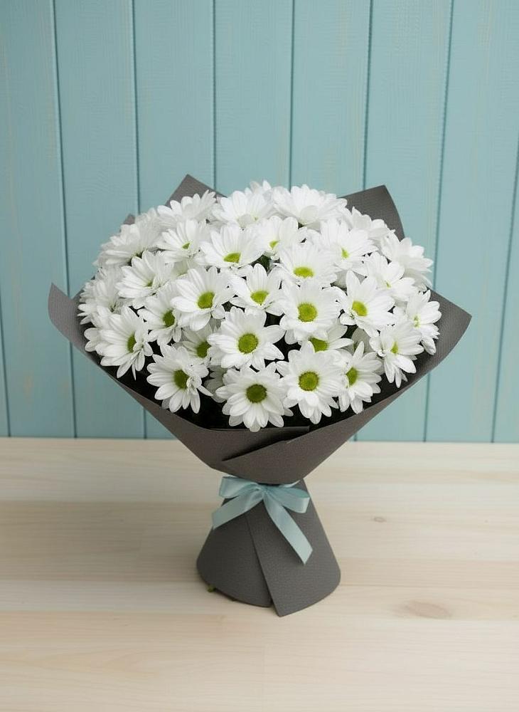Букет цветов из: Хризантемы в Лаишево