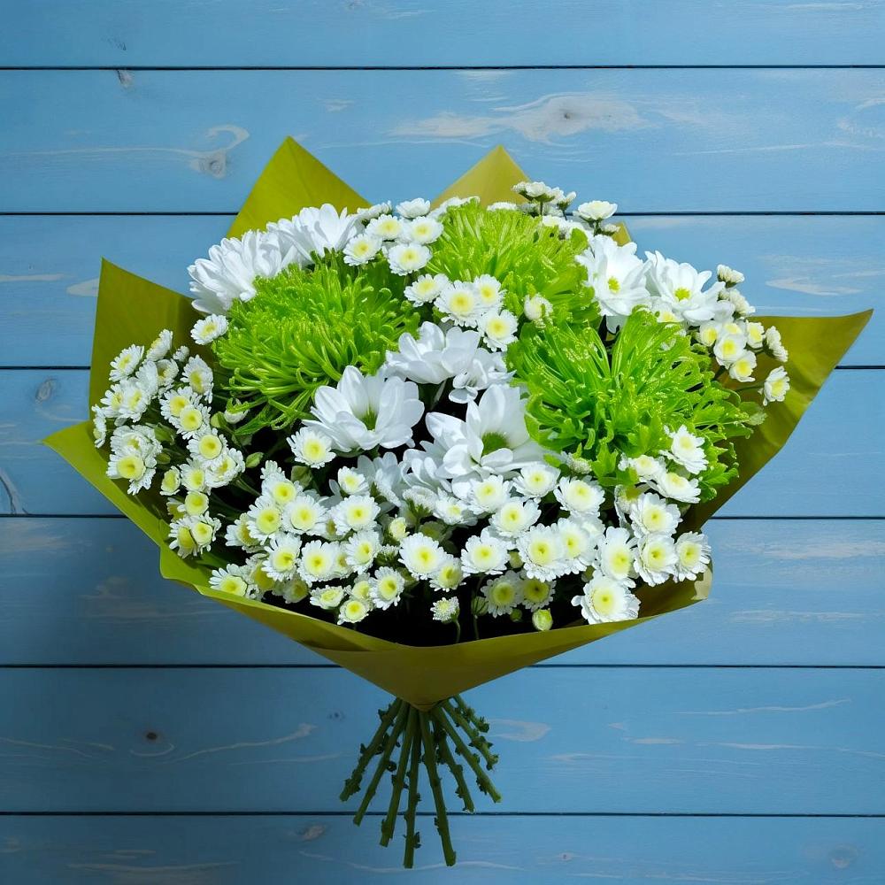 Букет цветов из: Хризантемы в Лаишево