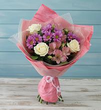 Букет цветов из:  Герберы #REPLACE_PRED# Лаишево