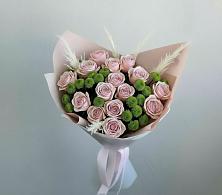 Букет цветов из:  Розы и Хризантемы в Лаишево