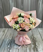 Букет цветов из:  Гвоздики, Розы и Хризантемы #REPLACE_PRED# Лаишево