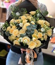 Букет цветов из:  Розы и Лизиантусы #REPLACE_PRED# Лаишево
